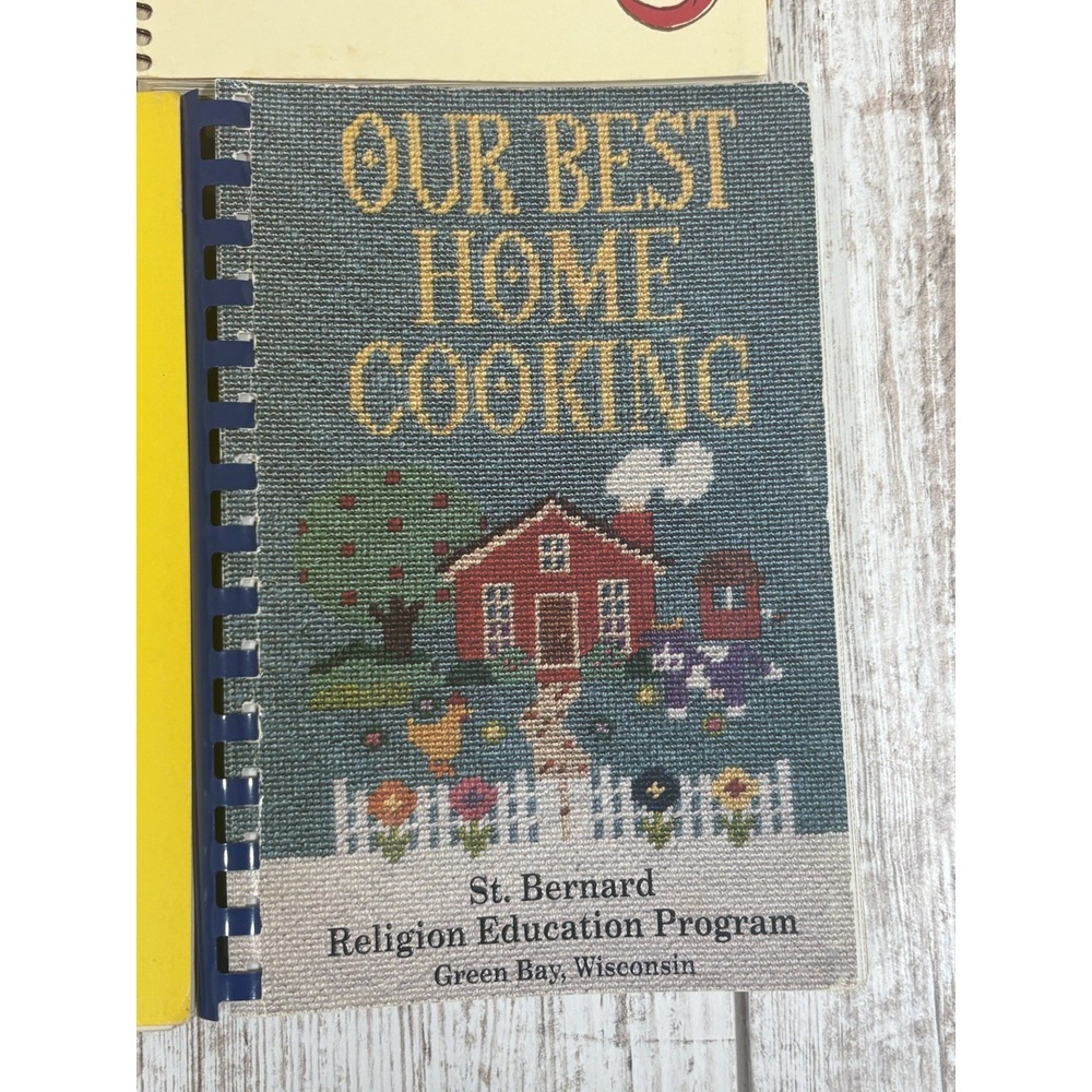 Vintage Community Cookbooks Lot of 12 Church, Community & Schools - Picture 2 of 13